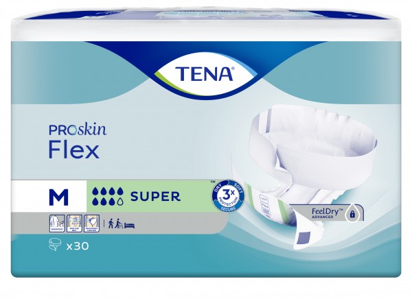 TENA Flex Super Medium - Harn- und Stuhlinkontinenz.