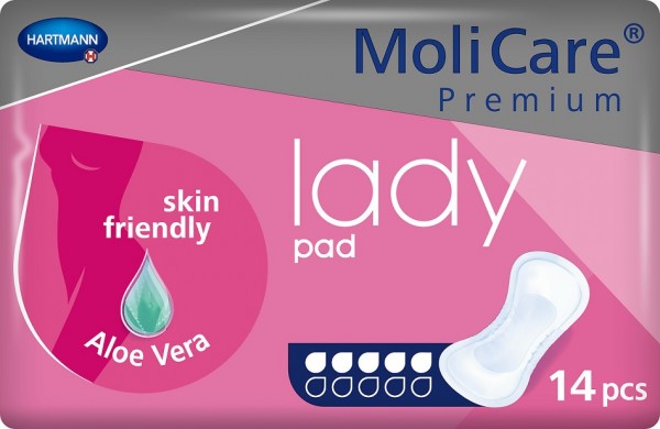 MoliCare Premium lady pad 5 Tropfen - Saugeinlagen bei Harninkontinenz.