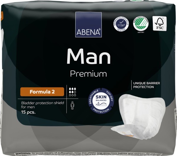 Abena Man Formula 2, Premium - bei Inkontinenz beim Mann.
