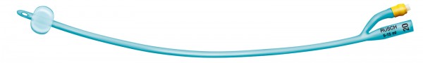 Rüsch SiLaSil Ballonkatheter, Latex - zylindrisch, 2-Augen - 40cm