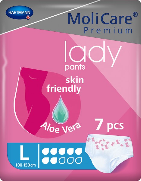 MoliCare Premium lady pants - 7 Tropfen - Large - hochwertige Inkontinenzartikel.