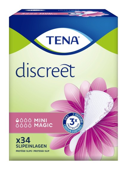 Tena Discreet Mini Magic - Inkontinenzeinlagen bei Blasenschwäche.
