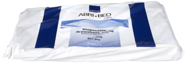 Abri-Bed Light - 80x210 cm - (Tissue mit PE-Folie) - Unterlagen.