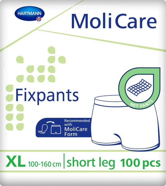MoliCare® Fixpants short leg X-Large - Fixierhosen und Netzhosen von Paul Hartmann.