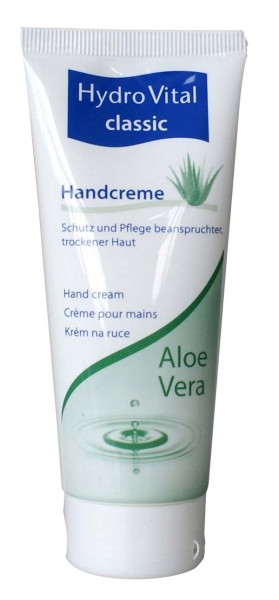 HydroVital classic Hautpflegecreme Aloe Vera - 75 ml Tube - IGEFA / Kolibri.