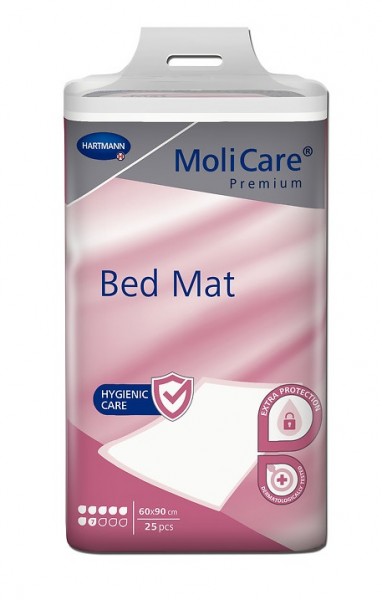 MoliCare® Premium Bed Mat - 60x90 cm - 7 Tropfen - Krankenunterlagen & Patientenunterlage.