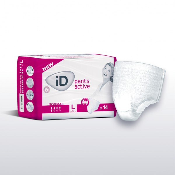 iD Pants Active TBS Normal - Large - Ontex Inkontinenzhosen.