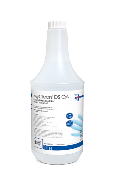 MyClean® plus DS OA Schnelldesinfektion von MaiMed - 1 Liter.