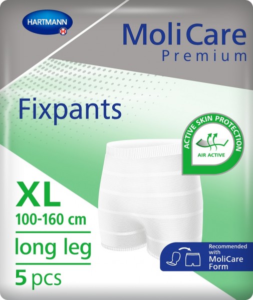 MoliCare® Premium Fixpants long leg X-Large - Fixierhosen und Netzhosen von Paul Hartmann.