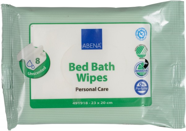 Abena Bed Bath Wipes 8er - 23x20 cm