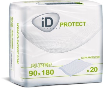 id Expert Protect PE Super - 90x180 cm - Krankenunterlagen & Inkontinenzunterlagen.