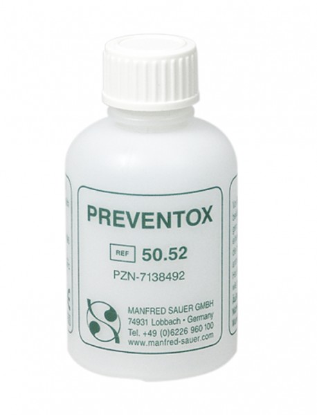 Preventox Klebeverstärkungsmittel für Kondomurinale.