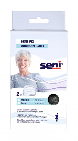 Seni Fix Comfort Lady black Medium - Fixierhosen von TZMO.