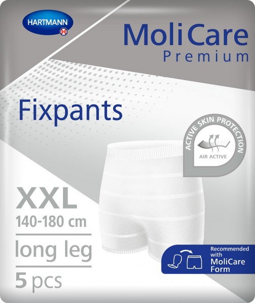 MoliCare® Premium Fixpants long leg XX-Large - Netzhöschen & Fixierhöschen.