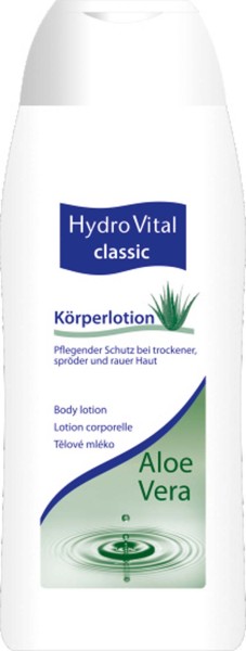HydroVital classic Körperlotion Aloe Vera - 200 ml - IGEFA / Kolibri.