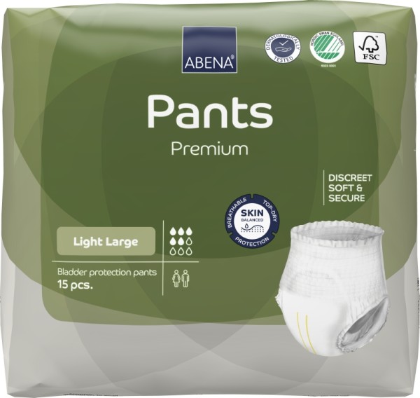 Abena Pants Light Large - Windelhosen und Inkontinenzhosen für Erwachsene.