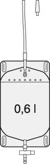 Urinbeutel, Beinbeutel und Fußgängerbeutel von Manfred Sauer mit 600 ml.