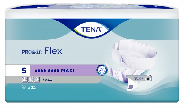 TENA Flex Maxi Small - mittlerer bis schwerer Blasenschwäche. Essity Germany GmbH.