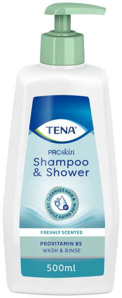 TENA ProSkin Shampoo & Shower.
