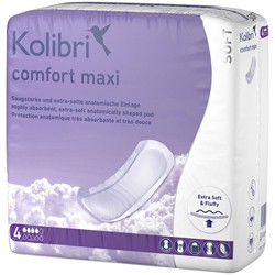 Kolibri Comfort Soft - Maxi - Inkontinenzeinlagen bei Blasenschwäche.