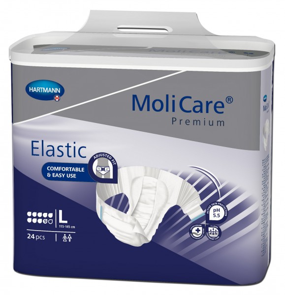 MoliCare Premium Elastic Large 9 Tropfen - Windelhosen & Inkontinenzhose.