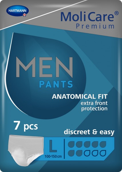 MoliCare Premium MEN PANTS - 7 Tropfen - Large - Windelhosen & Windelpants.
