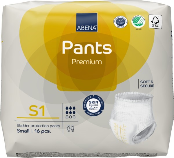 Abena Pants S1, Premium - Inkontinenzwindelhosen und Inkontinenzunterhosen.