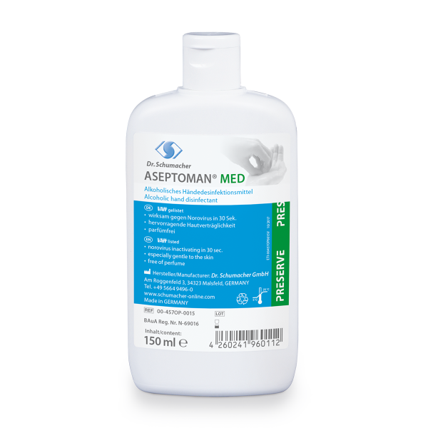 ASEPTOMAN® MED - Händedesinfektionsmittel - 150 ml.
