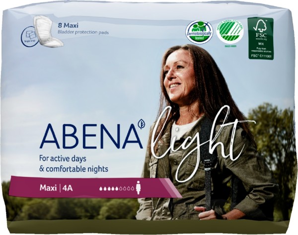 Abena Light Maxi 4A - Inkontinenzeinlagen bei Blasenschwäche.