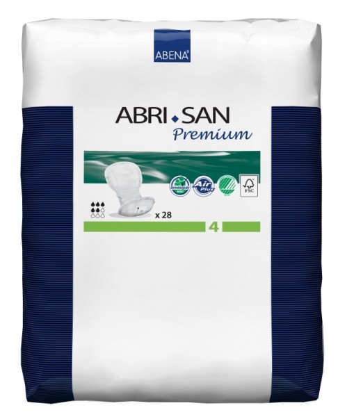 Abena Abri-San Premium - Nr. 4 - Inkontinenzeinlagen bei Blasenschwäche.
