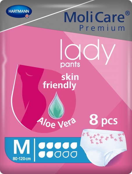 MoliCare Premium lady pants - 7 Tropfen - Medium - hochwertige Inkontinenzartikel.