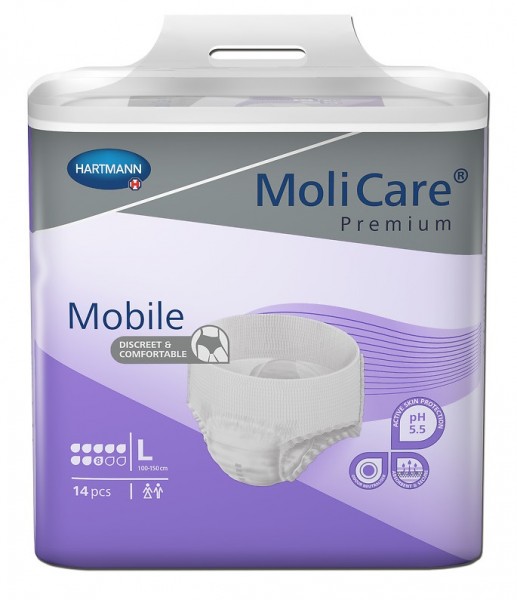 MoliCare® Premium Mobile 8 Tropfen - Large - Windelhosen für Erwachsene.