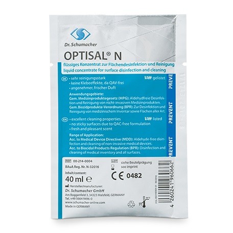 OPTISAL® N - Flächendesinfektion und Reinigung - 40ml.