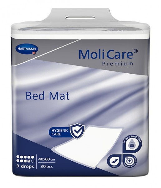 MoliCare® Premium Bed Mat - 40x60 cm - 9 Tropfen - Inkontinenzauflage von Paul Hartmann AG