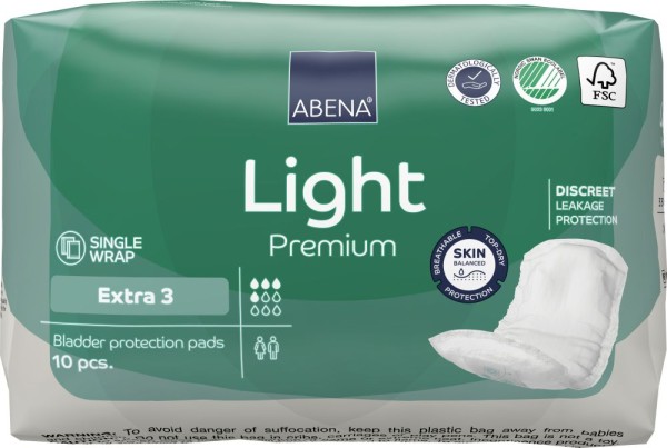 Abena Light Extra 3 Premium - Inkontinenzeinlagen bei Blasenschwäche.