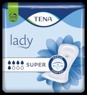 Tena Lady Super - saugstarke Inkontinenzeinlagen bei Blasenschwäche.