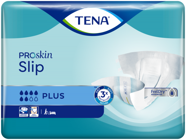 TENA Slip Plus X-Large - Windelhose bei Inkontinenz und Doppelinkontinenz.