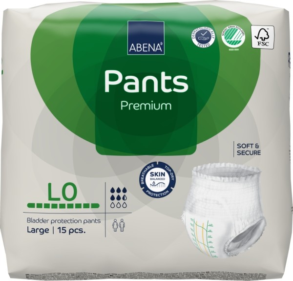 Abena Pants LO, Premium - Inkontinenzhosen bei Blasenschwäche und Harndrang.