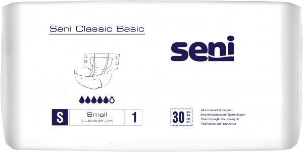 Seni Classic Basic Small - Windelhosen für Erwachsene.