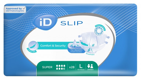 ID Expert Slip Super - Gr. Large - Ontex Inkontinezslips und Windelslips.