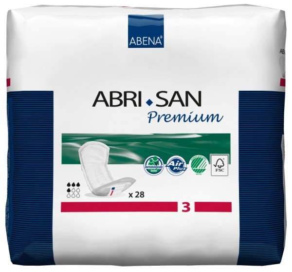 Abena Abri-San Premium Nr. 3 - Inkontinenzeinlagen bei Blasenschwäche.