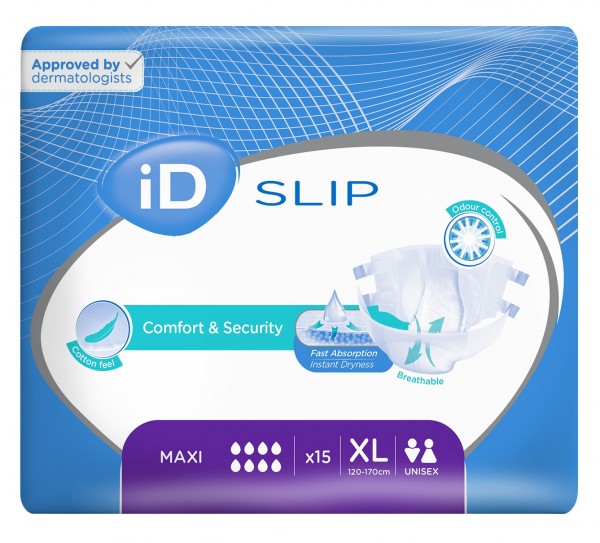 ID Expert Slip Maxi XL - Inkontinenzhosen von Ontex.