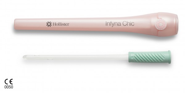 Hollister Infyna Chic gebrauchsfertiger Einmalkatheter – für sie. Blasenkatheter & Harnröhrenkatheter.