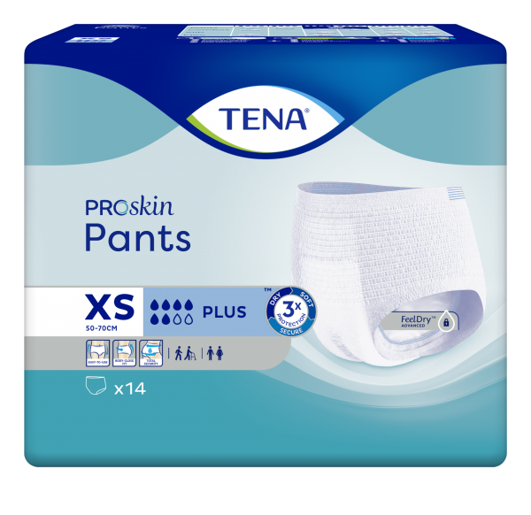 Tena Pants Plus Extra Small - Einweg-Inkontinenzslips.