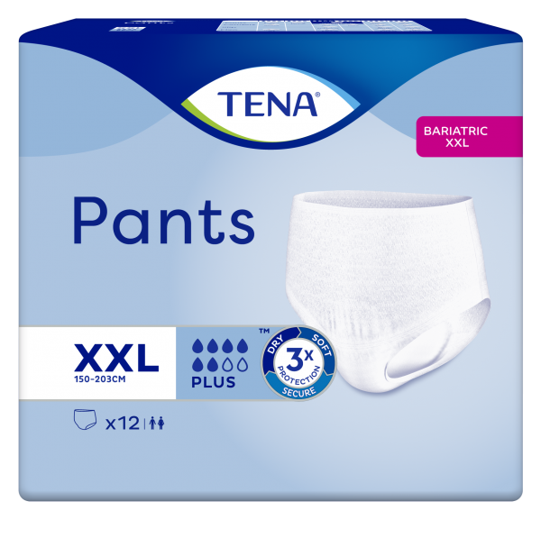 TENA Pants Bariatric Plus XXL - Inkontinenzslips & Windelhosen.