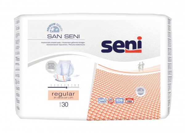 San Seni Regular - Inkontinenzvorlagen bei Inkontinenz und Blasenschwäche.