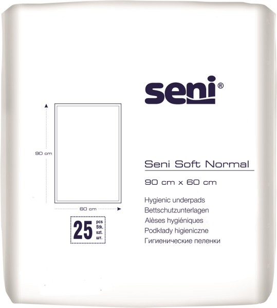 Seni Soft Normal 90x60 cm - Matratzenschutz & Bettschutz bei Inkontinenz.
