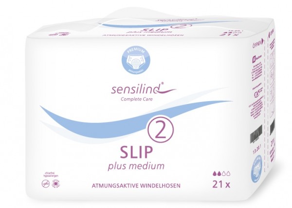 Sensilind Slip Plus 2 Medium - Ontex Windelhosen für Erwachsene.