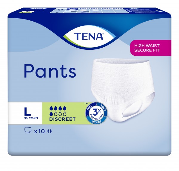 Tena Pants Discreet Large - Inkontinezslips bei Blasenschwäche.