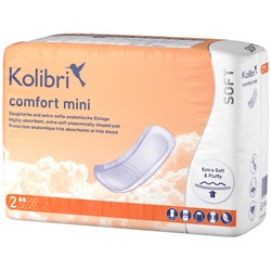 Kolibri Comfort Soft - Mini - Inkontinenzeinlagen bei Blasenschwäche.
